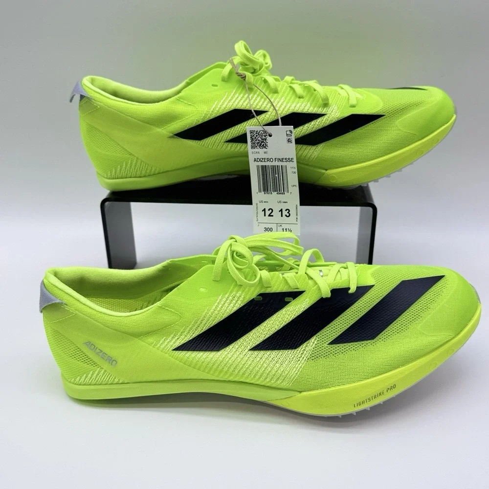 Size 12M, 13W- Adidas Adizero Finesse Lightstrike Pro, Track&Field, Green/Black